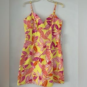 NWT Lilly Pulitzer Brett dress Pacific Wing 10 8